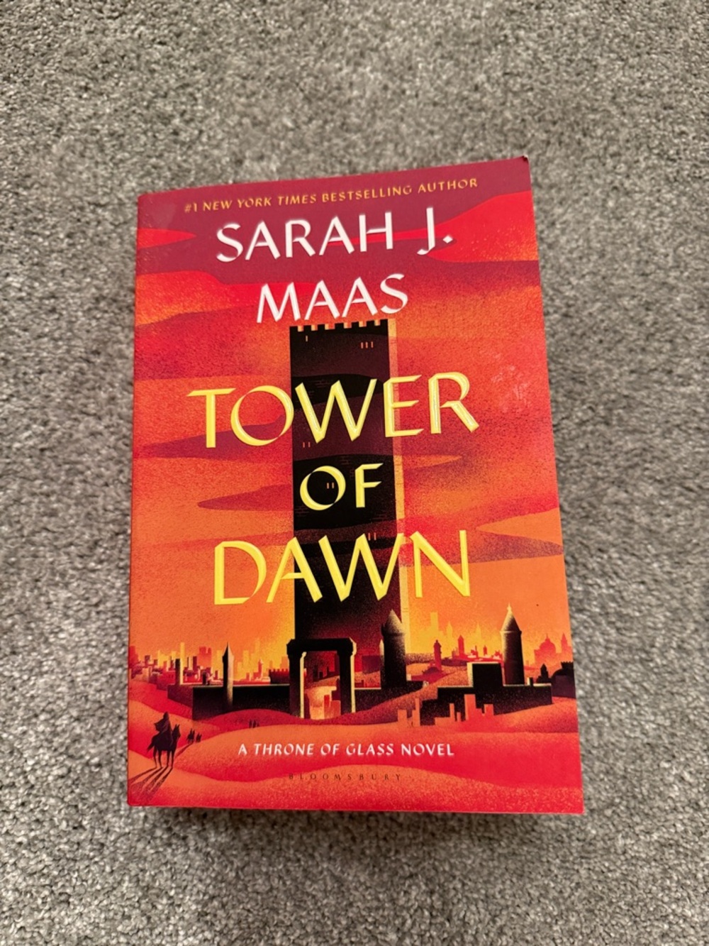 Sarah J. Maas "Tower of Dawn" Paperback Book, Throne of Glass #6